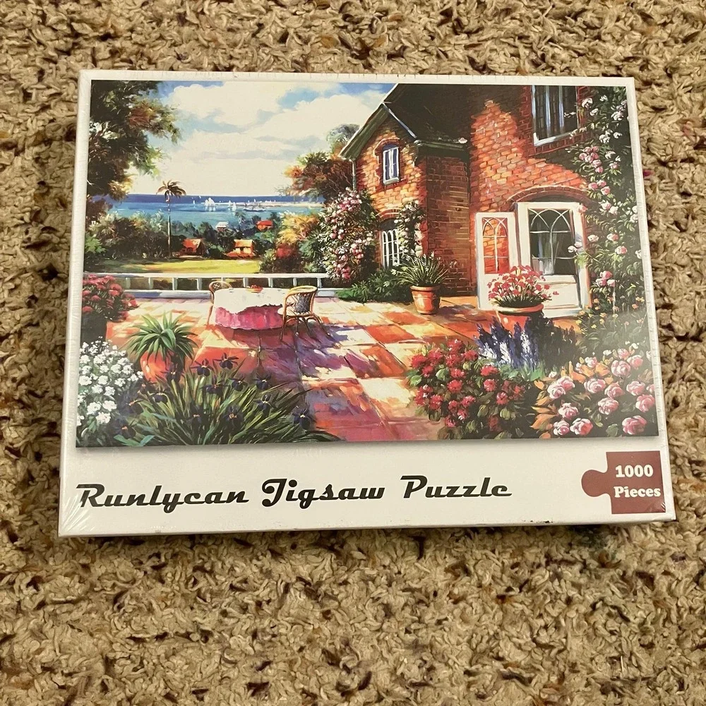 Runlycan Puzzles for Adults 1000 Pieces Large Jigsaw‎ Puzzle Toys for Adult *NEW